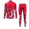 Löffler Langlauf ski suit WorldCup 2023 rood (kinderen)